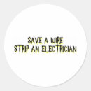 Search for electrician stickers Humour