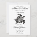 Recherche de primitif invitations Noir et blanc