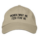 Search for fish fear me hats Women want me