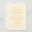 Search for ivory and gold wedding invitations Typography