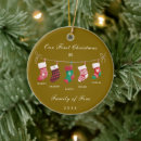 Search for sock ornaments New parents