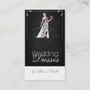 Search for bridal dresses business cards Seamstress