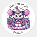 Search for possum stickers Pink