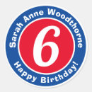 Search for six year old stickers 6 years old