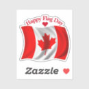 Search for flag maple leaf stickers Montreal