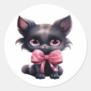 Search for cute black kitten stickers Fun