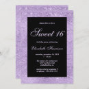 Recherche de shimmer invitations Violet