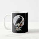 Search for raven skull mugs Bird