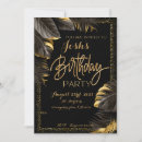 Recherche de colline invitations Noir et or
