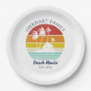 Search for beach paper plates Palm trees