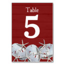 Search for starfish table wedding table cards Sand dollar