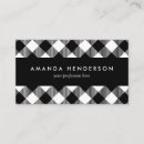 Search for plaid business cards Modern