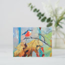 Search for robin painting postcards Bird