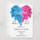 Recherche de fumée invitations Partie révélatrice de genre