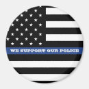 Recherche de police magnets Drapeau