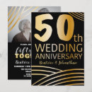 Search for wedding anniversary invitations Golden