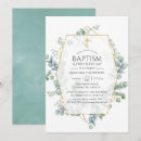 Search for 1st birthday christening invitations Gold