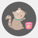 Search for cute teacup stickers Cat