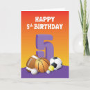 Search for girl 5th birthday cards For her