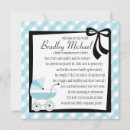 Search for stroller baby boy shower invitations Buggy