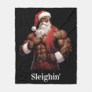 Search for santa claus blankets Black