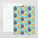 Recherche de fruit prune cartes postales Violet