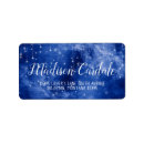 Search for galaxy return address labels Blue