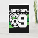 Search for boy 9th birthday cards Sports