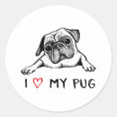 Search for i love pugs stickers Pet