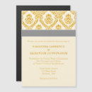 Search for gold damask wedding invitations Simple