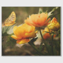 Search for butterflies wrapping paper Butterfly