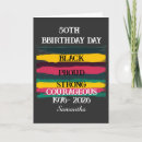 Search for 50th year cards Typography