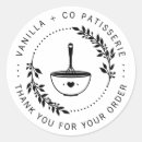 Search for catering business stickers Baking