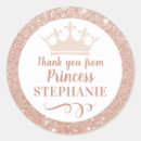 Search for crown thank you stickers Rose gold