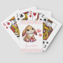 Search for rabbit playing cards Red