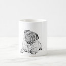 Search for cute black pug mugs Pugs