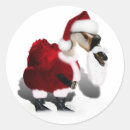 Search for funny goose stickers Santa claus