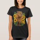 Search for cute capybara tshirts Kawaii