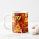 Search for cat floral mugs Feline