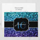 Search for ombre sweet 16 invitations Sparkle
