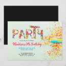 Search for rainbow sprinkles birthday invitations Teen