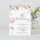 Recherche de champagne 21st birthday invitations Moderne