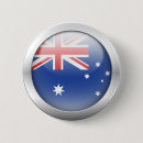 Recherche de drapeau australien badges Bleu