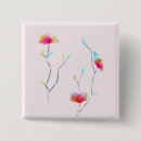 Recherche de fleur japonaise badges Floral