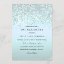 Search for snowflake quinceanera invitations Sparkle