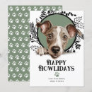 Search for greyhound christmas cards Happy howlidays