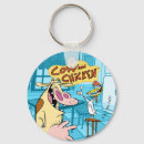 Search for cow and chicken keychains Cartoon network