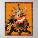 Recherche de divinités indiennes posters Éléphants