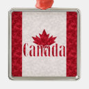Search for canada flag ornaments Red