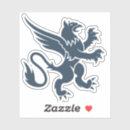 Recherche de lion héraldique autocollants Griffon